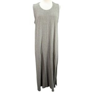 Vintage Kindred‎ Spirit Jumper Dress Size L Maxi Sleeveless Cotton 90s Y2K NWOT